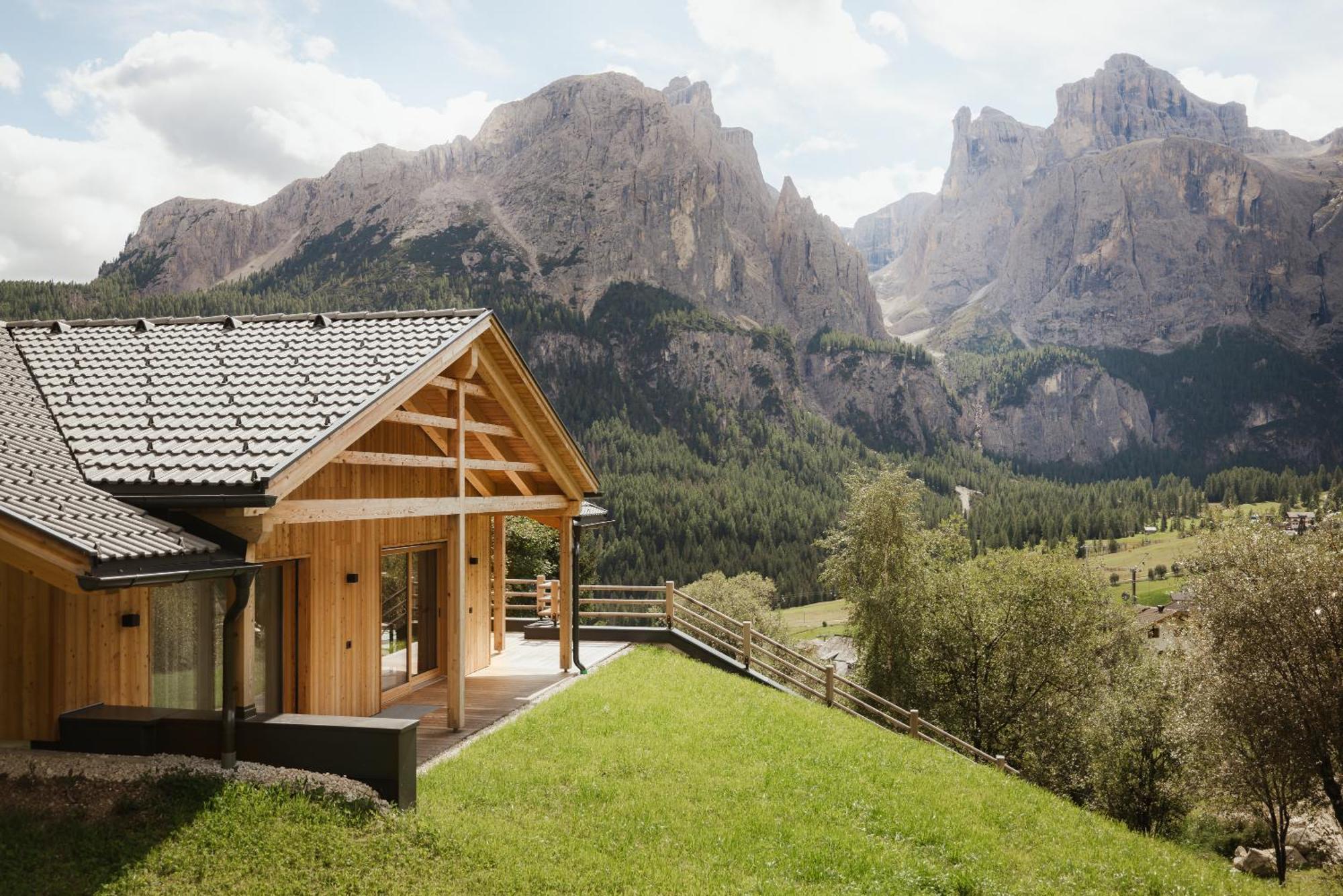 Chalet Laerchenhof Колфоско Екстериор снимка