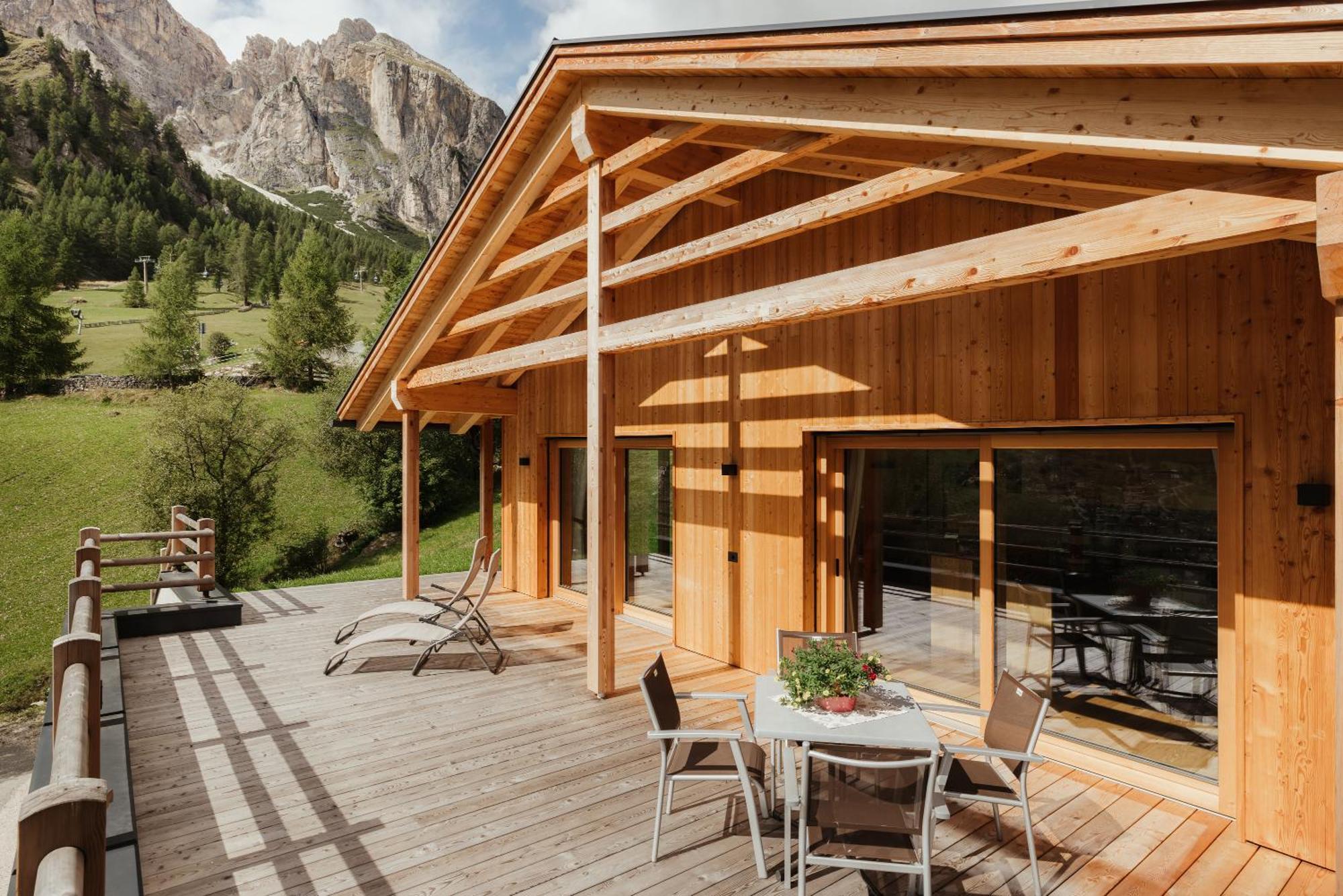 Chalet Laerchenhof Колфоско Екстериор снимка