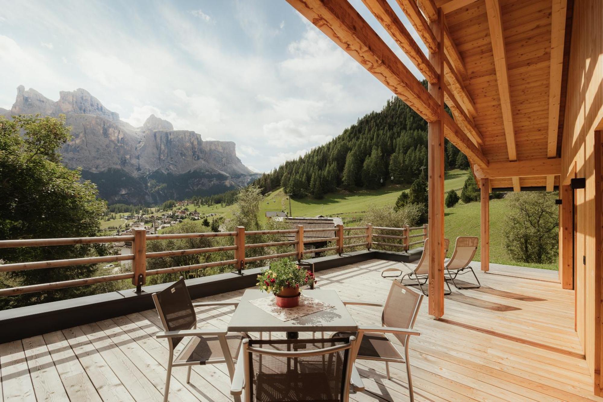 Chalet Laerchenhof Колфоско Екстериор снимка