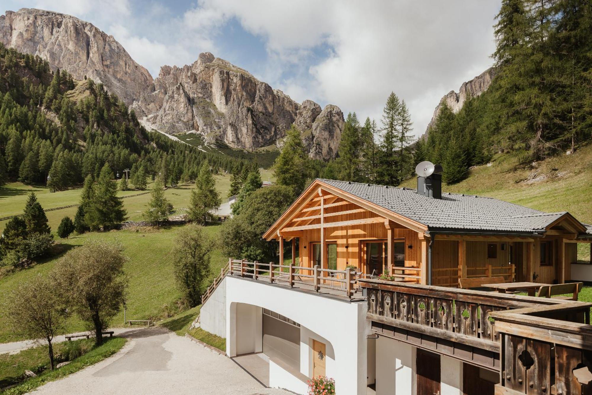 Chalet Laerchenhof Колфоско Екстериор снимка