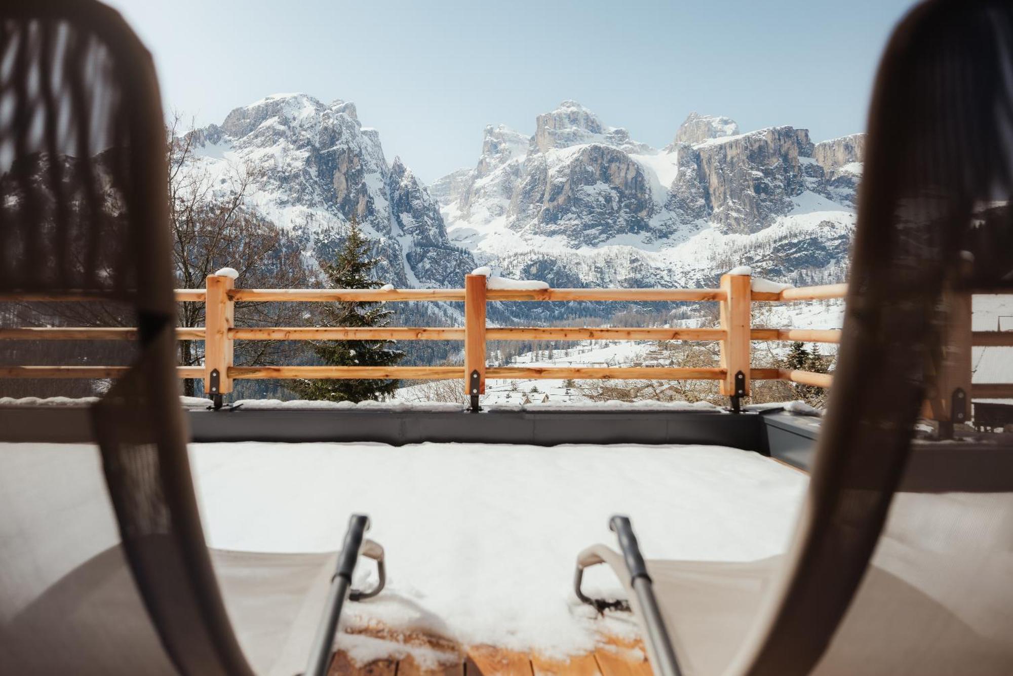 Chalet Laerchenhof Колфоско Екстериор снимка