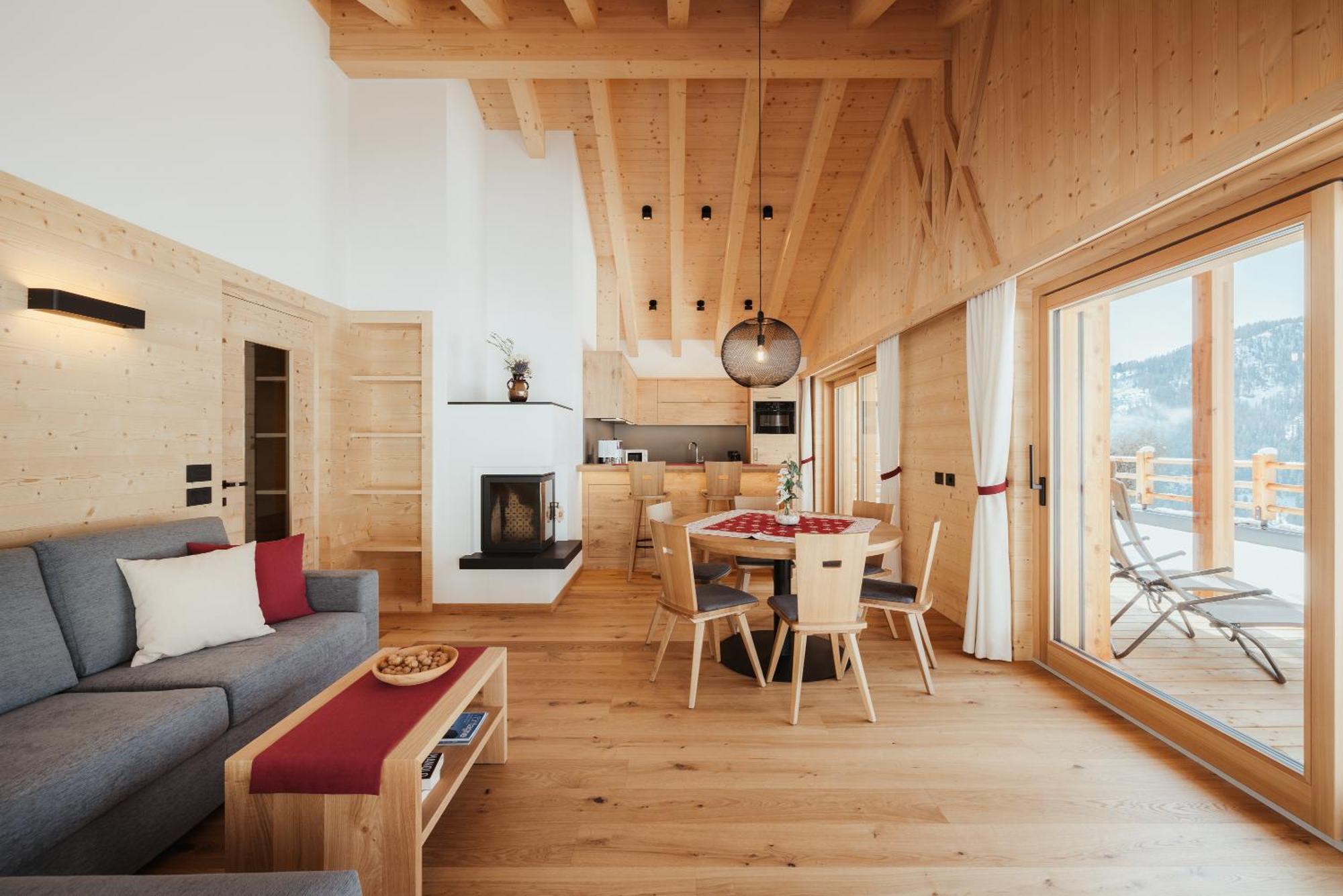 Chalet Laerchenhof Колфоско Екстериор снимка